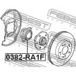 FEBEST 0382-RA1F - Moyeu de roue avant