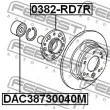 FEBEST 0382-RD7R - Moyeu de roue arrière