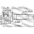 FEBEST 0410-GA2RR - Embout de cardan avant (kit de réparation)