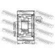 FEBEST 0411-CU2WSHA - Joint, arbre longitudinal