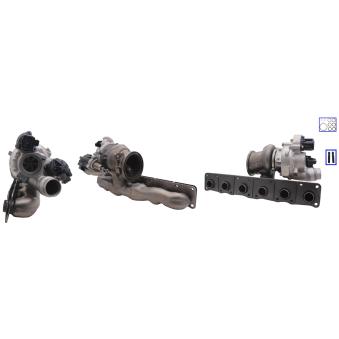 Turbocompresseur, suralimentation LUCAS [LTRPA18539880010]