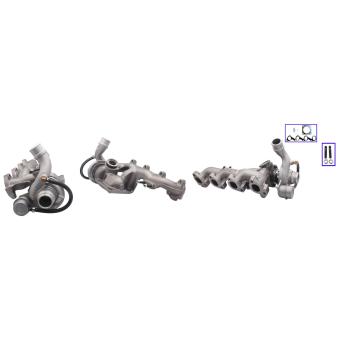Turbocompresseur, suralimentation LUCAS OEM XS4Q6K682BB