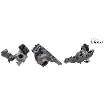 Turbocompresseur, suralimentation LUCAS LTRPA54389880008