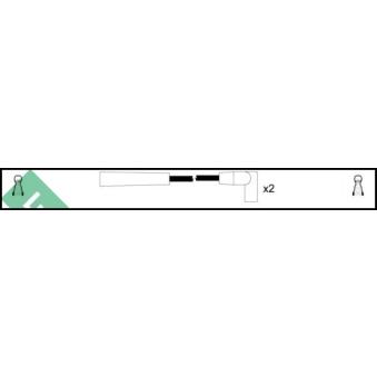 Kit de câbles d'allumage LUCAS [LUC4115]