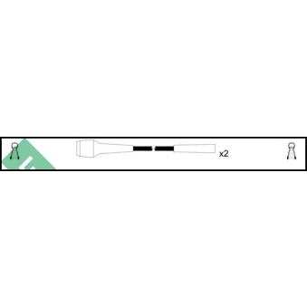 Kit de câbles d'allumage LUCAS [LUC4117]