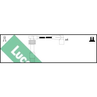 Kit de câbles d'allumage LUCAS [LUC4589]