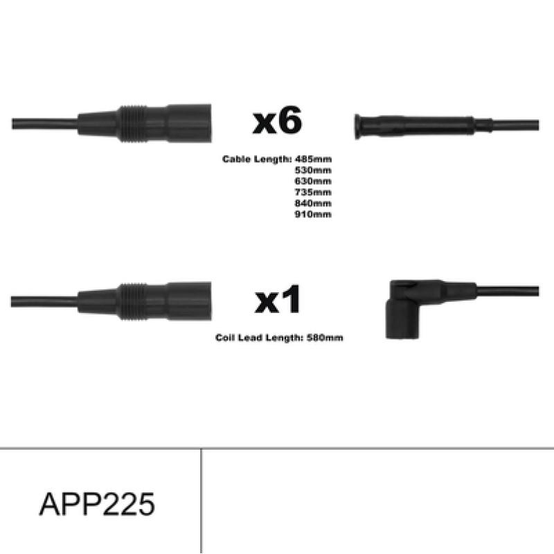 Kit de câbles d'allumage LUCAS LUC5007 - Visuel 1