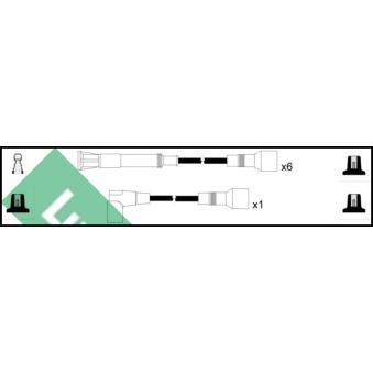 Kit de câbles d'allumage LUCAS [LUC7113]