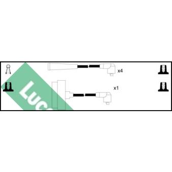Kit de câbles d'allumage LUCAS [LUC7308]
