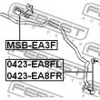 FEBEST 0423-EA8FR - Entretoise/tige, stabilisateur avant droit