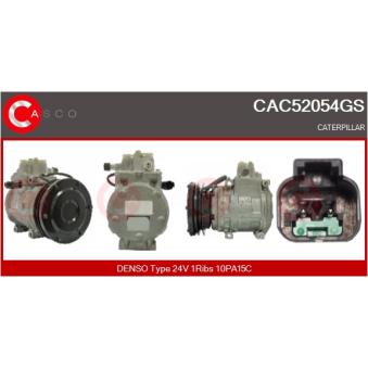Compresseur, climatisation CASCO [CAC52054GS]