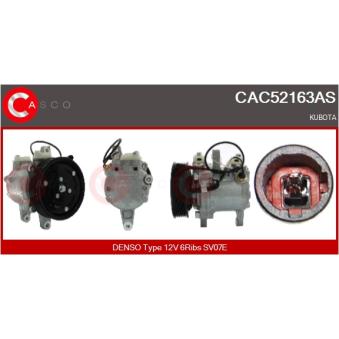 Compresseur, climatisation CASCO [CAC52163AS]