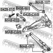 FEBEST 0429-010 - Vis de correction du carrossage