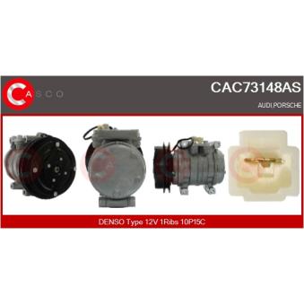 Compresseur, climatisation CASCO [CAC73148AS]