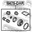 FEBEST 0475-DAR - Kit de réparation, étrier de frein