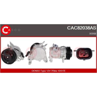 Compresseur, climatisation CASCO [CAC82038AS]