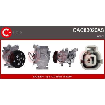 Compresseur, climatisation CASCO [CAC83020AS]