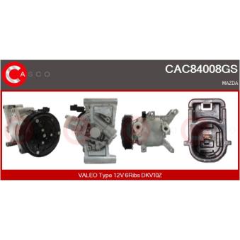 Compresseur, climatisation CASCO [CAC84008GS]