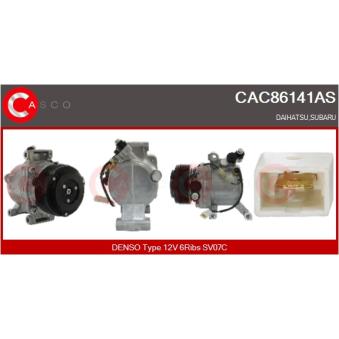 Compresseur, climatisation CASCO [CAC86141AS]