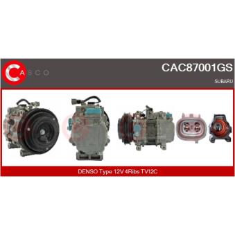 Compresseur, climatisation CASCO [CAC87001GS]