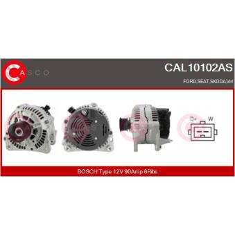 Alternateur CASCO OEM 021903025A Alternateur CASCO OEM 021903025A