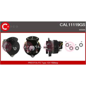 Alternateur CASCO [CAL11119GS]