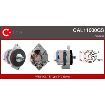 Alternateur CASCO [CAL11600GS]