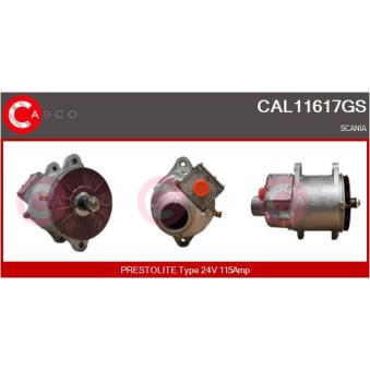 Alternateur CASCO [CAL11617GS]