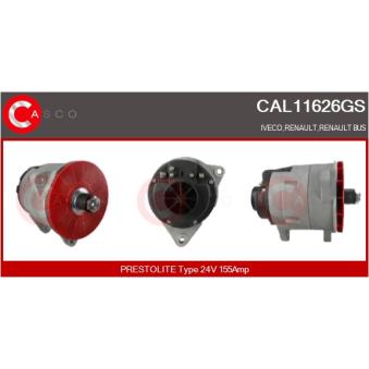 Alternateur CASCO [CAL11626GS]