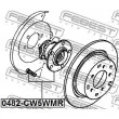 FEBEST 0482-CW5WMR - Moyeu de roue arrière