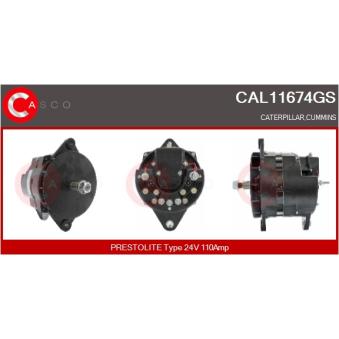 Alternateur CASCO [CAL11674GS]