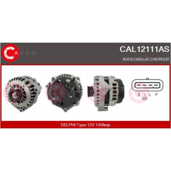 Alternateur CASCO [CAL12111AS]