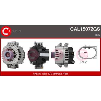 Alternateur CASCO [CAL15072GS]