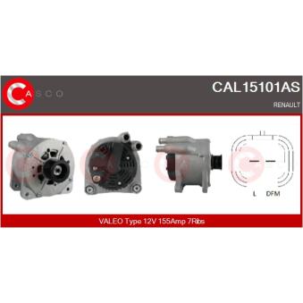 Alternateur CASCO OEM 8200290220