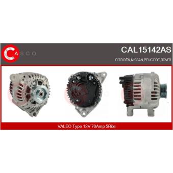 Alternateur CASCO [CAL15142AS]