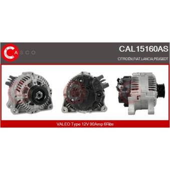 Alternateur CASCO OEM A2TB4891B Alternateur CASCO OEM A2TB4891B