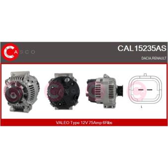 Alternateur CASCO OEM 7700422237