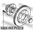 FEBEST 0484-002-PCS10 - Boulon de roue