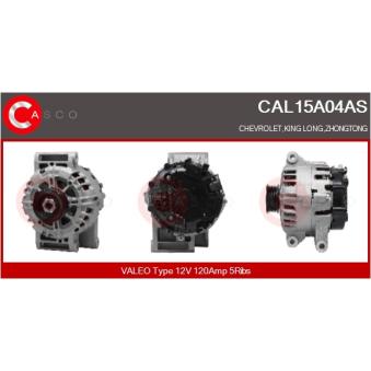 Alternateur CASCO [CAL15A04AS]