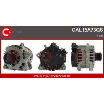 Alternateur CASCO [CAL15A73GS]