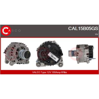 Alternateur CASCO [CAL15B05GS]