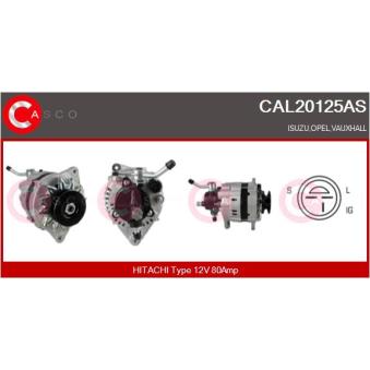 Alternateur CASCO OEM 6204015 Alternateur CASCO OEM 6204015