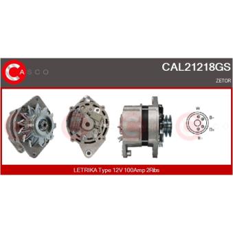 Alternateur CASCO [CAL21218GS]