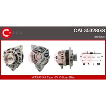 Alternateur CASCO [CAL35328GS]
