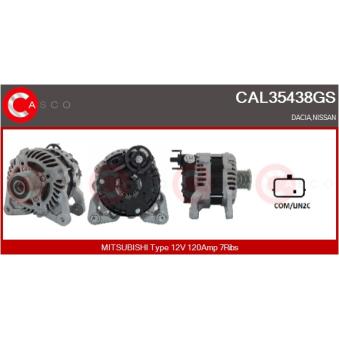 Alternateur CASCO [CAL35438GS]