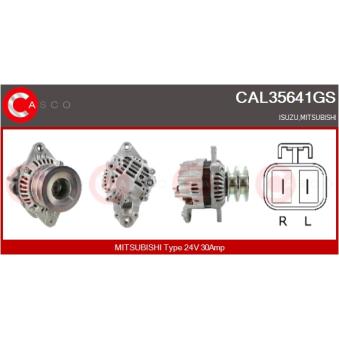 Alternateur CASCO [CAL35641GS]