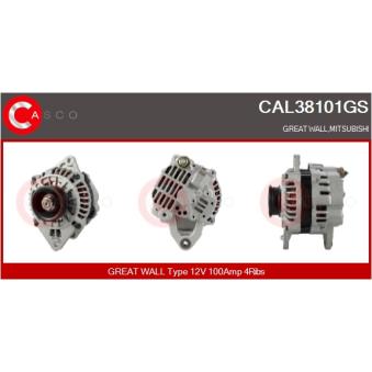 Alternateur CASCO [CAL38101GS]