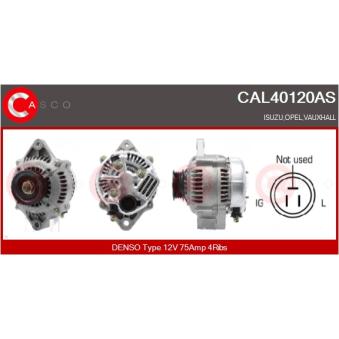 Alternateur CASCO [CAL40120AS]