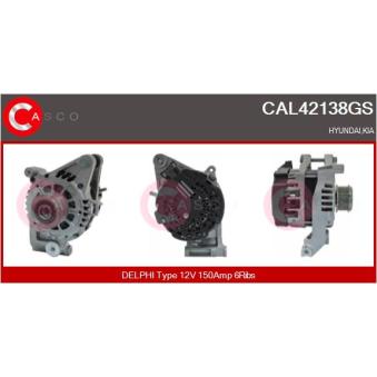 Alternateur CASCO [CAL42138GS]