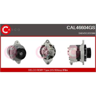 Alternateur CASCO [CAL46604GS]